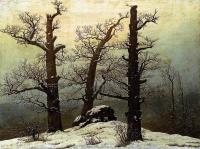 Friedrich, Caspar David - Dolmen In The Snow